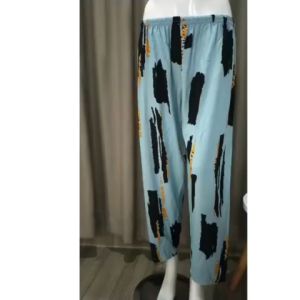 Legging Hyget Panjang Celana Motif Wanita Model Waist High Inner Pants Los Std & Jumbo