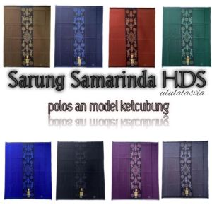 sarung HDS Samarinda polos an