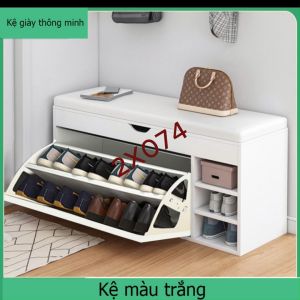 Kệ để giày  thông minh cánh lật kèm ngăn đựng đồ phía trên tiện lợi 2X Decor - 2X074