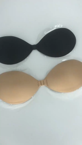 Reusable Silicone Bra Stickers Women Breast Self Adhesive Invisible Bra Waterproof Strapless Adhesive Anti-slip Chest Pad Bra Push-up Breast Stickers