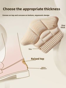 Anti-Fall and Anti-Wear Shoe Insoles for Men and Women Half Size Pads