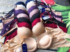 Áo ngực nữ boya 037 Mặc Áo Dài Bản 3 Móc Cài. Áo Lót Nữ Ren Mút Dày 5cm Siêu Độn Siêu Tạo Khe