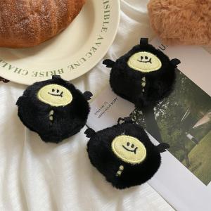 Mini Devil Lemon Pendant Plush Toy Doll Bookbag Coin Purse Hanging Decoration Keychain Cute Soft Toy Bag Accessory