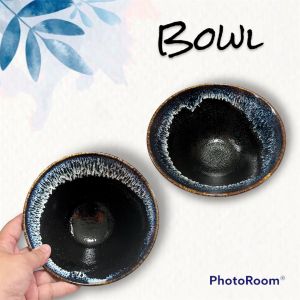 Brand New Hand Glazed Rustic Small Stoneware Ramen Bowl - Japan Surplus