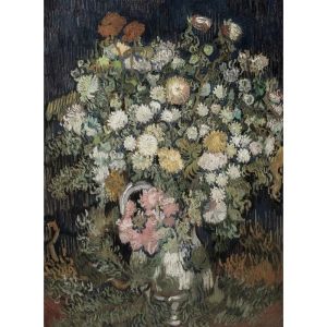 Bandai | DIY Paint by Numbers Wild Flower Rustic Queen Annes Lace Rose for Adults Beginner Canvas Botanical Wall Art Home Decor Gift