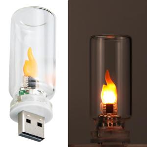 ไฟ LED ไส้หลอดสร้างบรรยากาศยามค่ำคืน ไฟกลางคืนแบบ USB ขนาดเล็ก สำหรับตกแต่งรถยนต์ ห้องนอน โต๊ะทำงาน ทางเดิน และการตั้งแคมป์