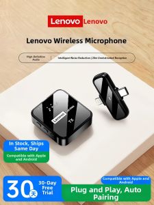 Lenovo | Wireless Lavalier Microphone Recording Device