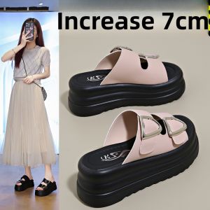 DINGMUYI | Plump Elevated Summer Sandals Women