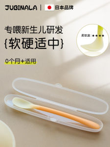 Baby Feeding Spoon Silicone Soft Spoon for Water And Supplementary Food Childrens Tableware for 9 Months Old Infants
