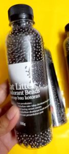 Hạt khử mùi cát mèo Hạt khử mùi cát mèo than hoạt tính 300g