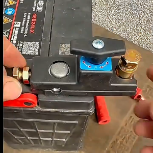 12V/24V Car RV Battery Power Off Switch – Brass Anti-Loss Protector Intelligent Auto Cut-Off