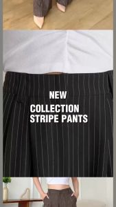 CORDELIA ID - CELANA KANTOR FORMAL KERJA STRIPES SLIMFIT BAHAN DASAR SEMI WOL LUXURY SIZE STANDART DAN JUMBO