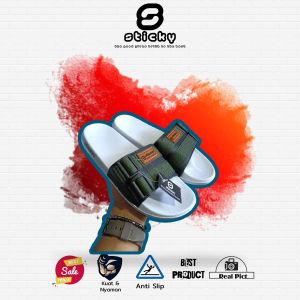 Sandal Selop Anak Pria Sandal Slip On Anak Pria Distro Premium Denzi Army