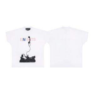 Vintage Worn-look Short Sleeve T-shirt for Men And Women Casual Youth Fashion Wear Resistant Summer round Neck Tee