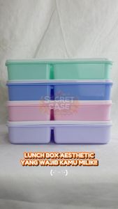 KOTAK MAKAN 5 SEKAT - Food Grade Tahan Panas / Lunch box Anti Tumpah