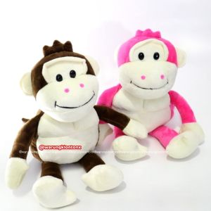 Boneka Monyet Monkey Banana L Soft Yelvo