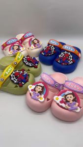 178+A7 Import Sandal Anak Laki-Laki Perempuan Sandal Karet Sofia Spiderman Ukuran 18-29