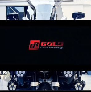 Lampu Foglamp GR ADV4 Gold Runway Untuk Motor BMW