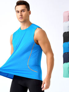 Quick-Drying Breathable Mens Sleeveless T-Shirt