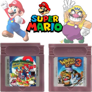 Bandai | GBC 16 Bit Game Video Game Cartridge Console16 Bit Game Card Wario Land Donkey Kong Wario Land 2 Yoshi for GBC/GBA