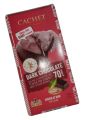 INTRODUCTORY SALE! Cachet Premium BELGIAN Chocolate 180g (70% Dark Chocolate) 1 BAR. 
