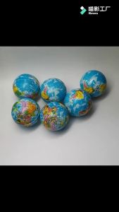 ลูกบอลโฟม PU โฟมฟองน้ําลูกโลกบอล ผู้ใหญ่คลายเครียดลูกบอลเด้ง กีฬาสําหรับเด็กการสอนวิทยาศาสตร์ยอดนิยม