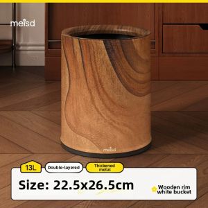 MEISD | Retro Style Luxury Large Capacity Household Trash Can
