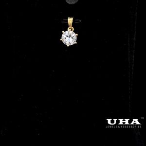 M1132 Mặt và dây chuyền nữ đính đá cz cao cấp sáng lấp lánh UHA