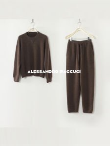 Soft Comfortable 100% Cashmere Casual Set