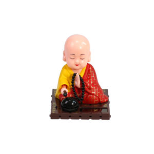 KAXINU | Solar Power Monk Car Decor