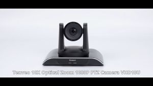 Tenveo VHD12H PTZ Conference Room Camera 10X Optical Zoom USB3.0/HDMI/RS232 Wide Angle FHD 1080P 60FPS for Video Conferencing Business Meeting Live Streaming Church Services Worship Skype Zoom Teams OBS