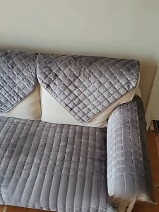 1/2/3 Seats Sofa Cushion Sofa Cover Set L Shape Sofa Cover Non-Slip Seat Cover Sala Set