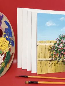 Canvas Board Oil Painting Canvas Acrylic Oil Painting Canvas Pure Cotton 280GSM Oil Painting Canvas Board Painting Watercolor Canvas Board Painting Tools Painting Materials Painting Materials Art Supplies