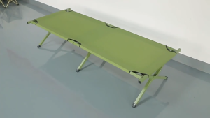 Portable Folding Camping Bed for Adults Lightweight Sleeping Cot with Storage Bag Comfortable Foldable Trailhead Bed for Outdoor Traveling Hiking Office Nap & Home Use Easy to Set Up Supports 529 Lbs Single Bed for Simple Rest