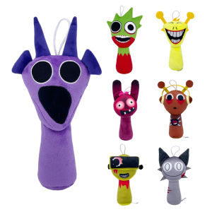 Sprunki Plush Doll Toys Sprunki Game Cartoon Pillow Kids Birthday Gifts Soft fillingStuffed Doll Plush Christmas Gift