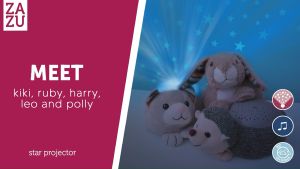 Zazu Polly the polar bear Star Projector | Stock Clearance