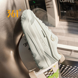 361 Degrees 672516608รองเท้าผ้าใบเล่นสเก็ตบอร์ดอเนกประสงค์สำหรับผู้ชายทนต่อการเสียดสีไม่ลื่นกลางแจ้งลำลองรองเท้าเล่นกีฬากลางแจ้ง