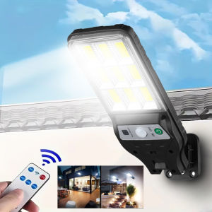 8 Pack Outdoor Solar Lamp 60 LED Wall Lights PIR Motion Sensor Solar Powered Sunlight Street Light Garden Decoration​