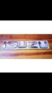 Isuzu elf Emblem  Front Cabin logo J12S04 LORRY NQR NPR PRO Isuzu Emblem
