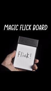 Mainan Alat Sulap Trick Magic Flick Board / Alat Sulap Cincin Memunculkan Gambar Benda Flick Board