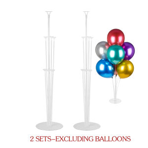 2Set Balloons Stand Column Balloon Holder Arch Chain Baby Shower Wedding Birthday Party Decoration Ballons Accessories