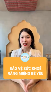 Gạc rơ lưỡi Vifochild Hộp 30 gói Làm sạc răng lưỡi nước và khoang miệng cho bé Baby từ 6 tháng