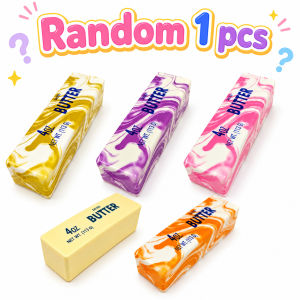 Soft Butter Stick Squishy Toys Colorful Slow Rising Sensory Squeeze Toys Anti-Anxiety Stress Relief Fidget Toys Fun Party Gif