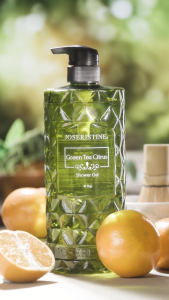 JOSERISTINE Green Tea Citrus Shower Gel 1000ml/ 100% Vegan/ By Choi Fung