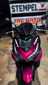 COD Sticker Decal Full Body Yamaha Aerox 155 New Connected Cyber City Tahun 2020 2021 2022 2023 2024 Sticker Aerox New Connected Limited Edition Gradasi 2 Warna Aerox New Limited Edition SRBW 24.07