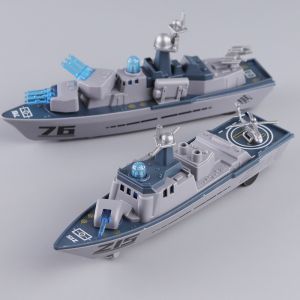 Mô Hình Tàu Khu Trục Giả Mạo Cho Trẻ Em Tàu Bảo Vệ Tên Lửa Lò Xo Quân Sự Quà Tặng Cho Bé Trai Đồ Chơi Trẻ Em