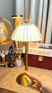 Slamp LED night lights USB Rechargeable Desk Lamps Touch Control Sensor Wireless Night Lamp Three Light-Color Adjust Brightness Bar Light for Bedroom Bar Cafe Hotel Study