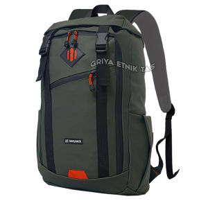 Tas Ransel Pria Keril Waterproof Army Green - Tas Hiking Anti Air Kapasitas Besar