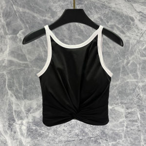 High Aesthetic Value Womens Yoga Fitness Clothing Set Thin Quick Dry Professional Vest Summer Sport Gym Workout Outfit