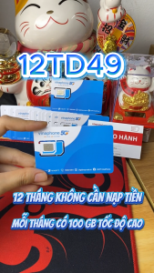 SIM 5G VINAPHONE TRỌN GÓI 1 NĂM D500 - 12TD49 - FHAPPY - U1500 - 14BIG50Y - 12FCLUB - 12D159V - SODA MIỄN PHÍ KHÔNG NẠP TIỀN - DATA SÀI THẢ GA . FREESHIP - CHƯA KÍCH HOẠT.